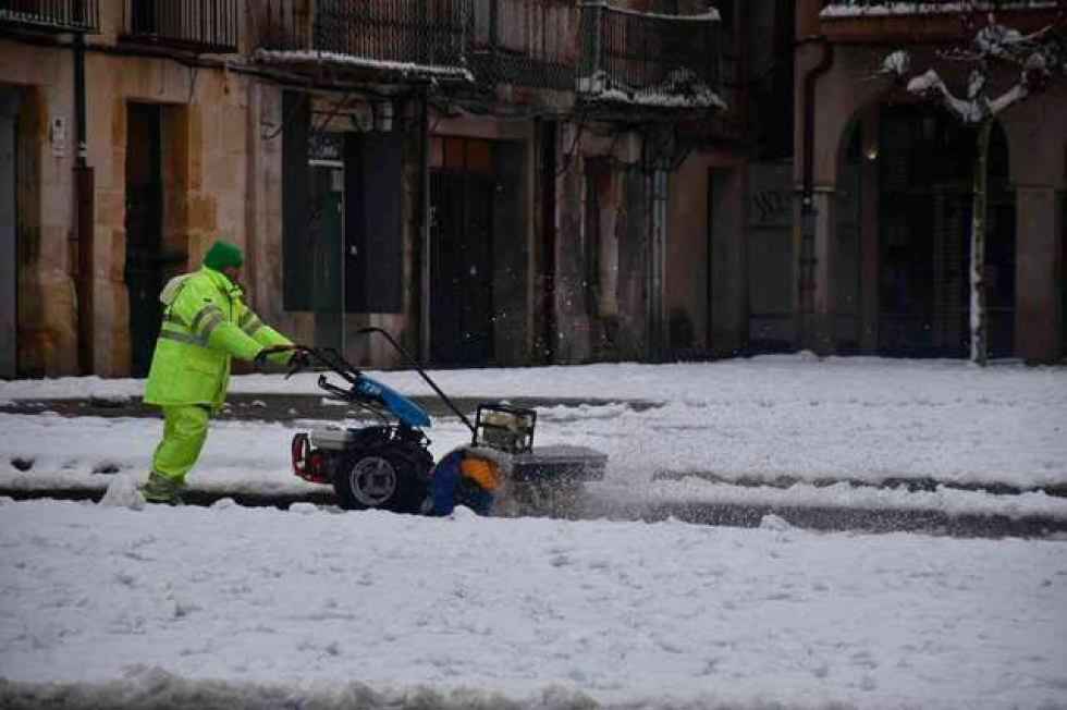 El Ayuntamiento se prepara para hielo y nieve en calles