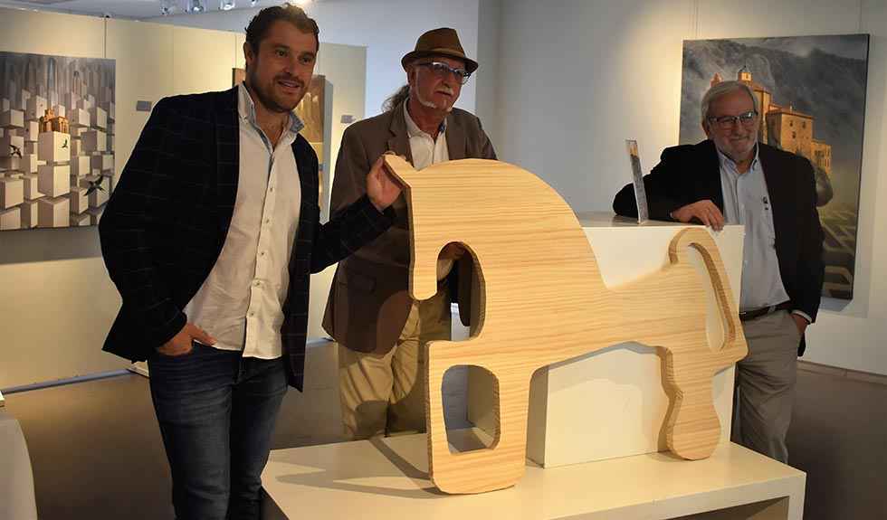 Nueve artistas personalizan el Caballo de Soria