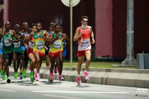 La RFEA destaca el brillante papel de Dani Mateo en el maratón de Doha