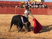 Rubén Sanz corta dos orejas en Villanueva del Rosario