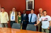 Delegación de la UVa y Tierra Sin Males, en Guinea Bissau