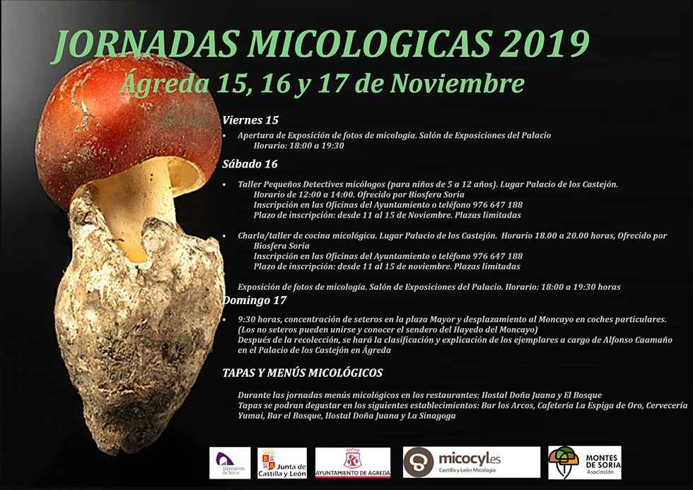 Jornadas micológicas en Ágreda Jornadas micológicas en Ágreda