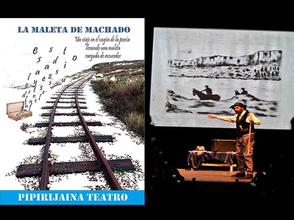 "La Maleta de Machado", en Camaretas "La Maleta de Machado", en Camaretas