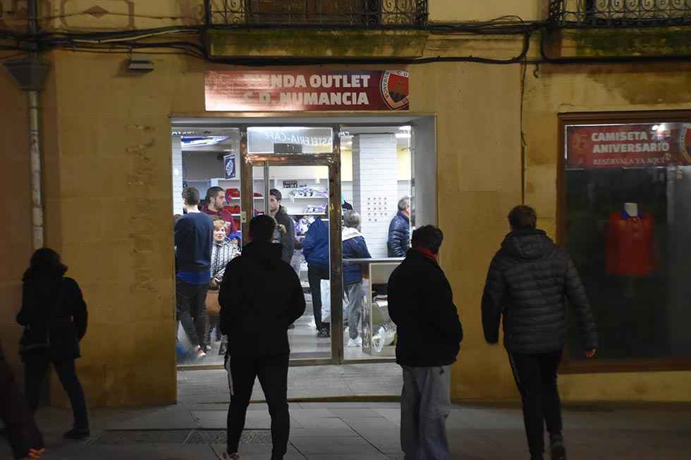 El Numancia celebra su particular "Black Friday" El Numancia celebra su particular "Black Friday"
