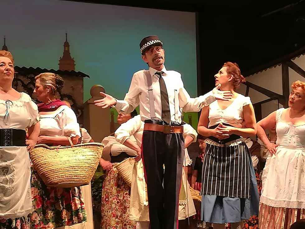 "Agua, azucarillos y aguardiente", zarzuela en El Burgo "Agua, azucarillos y aguardiente", zarzuela en El Burgo