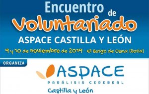 Encuentro de voluntariado de Aspace de Castilla y León