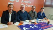 Cs denuncia las mentiras de PSOE y PP en autovía del Duero