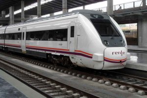 Renfe recupera el horario en el último tren del corredor del Jalón