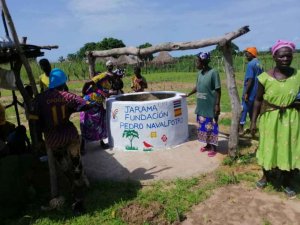 La fundación Navalpotro construye dos pozos de agua en Gambia