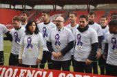 El Numancia renueva su compromiso contra la violencia de género