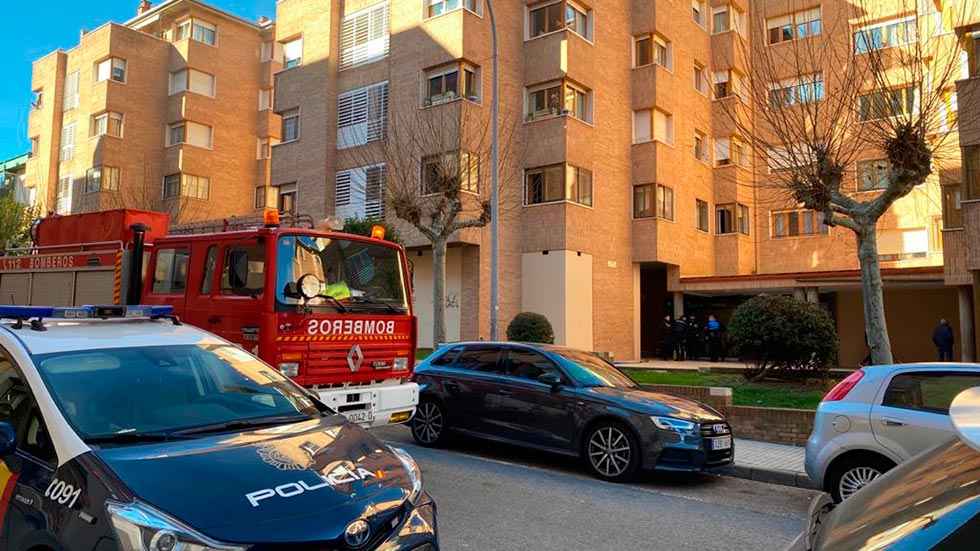 Quince personas desalojadas, por incendio en Soria