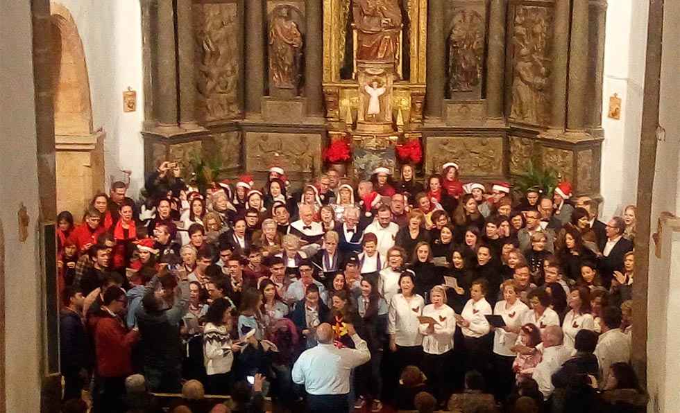 Éxito del encuentro de Villancicos en Matalebreras Éxito del encuentro de Villancicos en Matalebreras