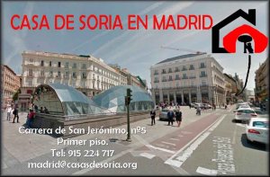 Programa de diciembre en la Casa de Soria en Madrid