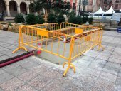El PP critica las rampas "chapuceras" en la plaza Mayor