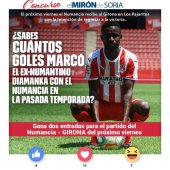 Gana dos entradas para ver el Numancia-Girona