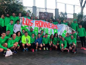 Los runners de Almazán, en la San Silvestre vallecana