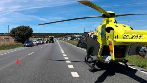 Fallece un motorista en Segovia tras colisión entre dos motos