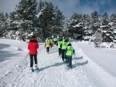 Los Pelendones organiza una ruta de nieve en Santa Inés