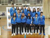 Once medallas de Bádminton Soria en Alfajarín