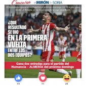 Gana dos entradas para ver el Numancia-Almería