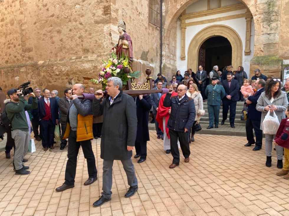Arcos de Jalón se viste de gala en San Blas Arcos de Jalón se viste de gala en San Blas