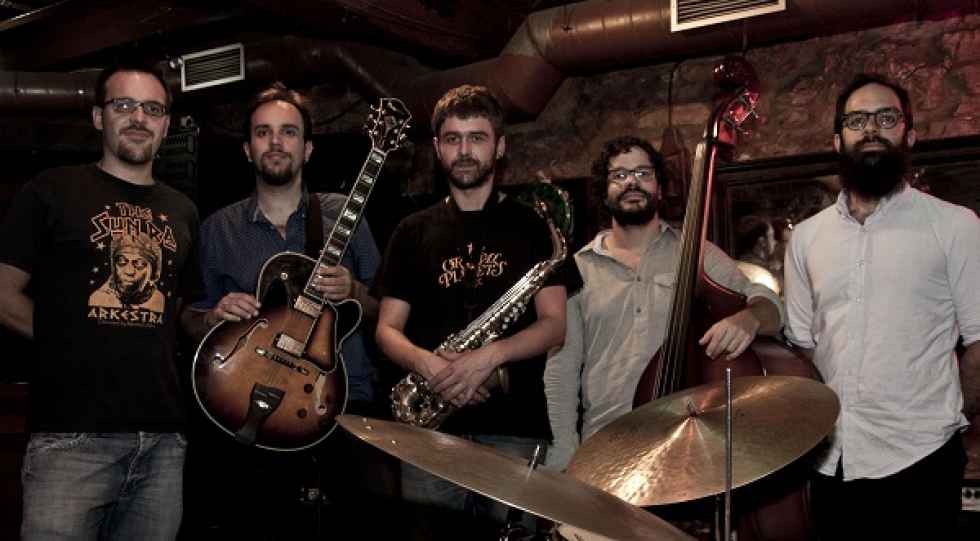 El quinteto del guitarrista Víctor Antón, en el Casino