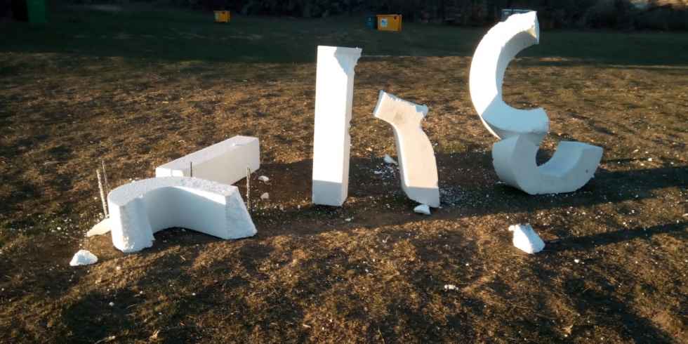 Nuevo acto de vandalismo en el circuito de Valonsadero Nuevo acto de vandalismo en el circuito de Valonsadero
