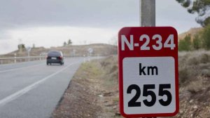 Dos accidentes sin víctimas en la N-234