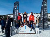 Dos medallas de plata en la "Musher Race"