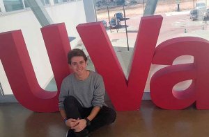 David Perdiguero, único estudiante español con beca Fulbright