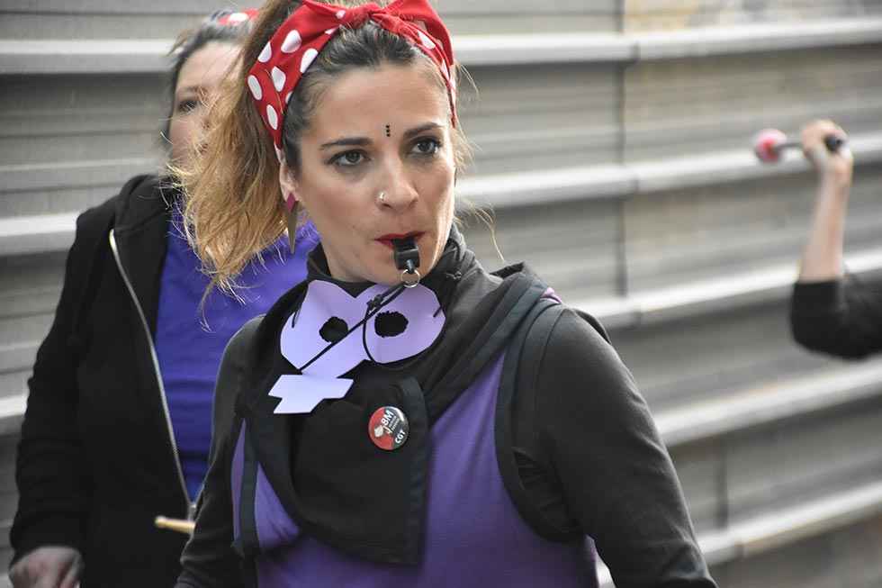 Manifestación del Día de la Mujer, en Soria - fotos