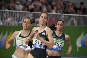 Marta Pérez, subcampeona de España de 1.500 metros