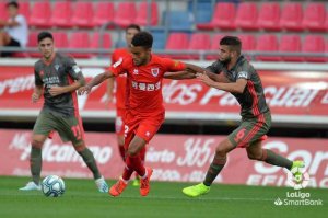 Suspendido el partido Mirandés-Numancia