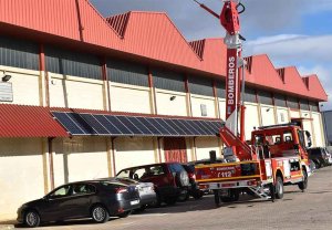 Instalación fotovoltaica para cinco parques de bomberos