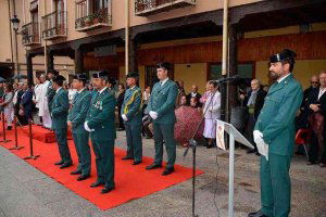 Reconocimiento al trabajo de la Guardia Civil en San Esteban