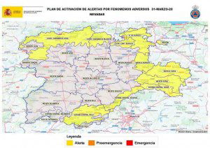 Activada la fase de alerta por nevadas