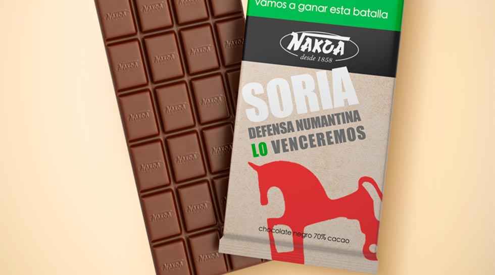 Un vecino dona 5.000 tabletas de chocolate al hospital