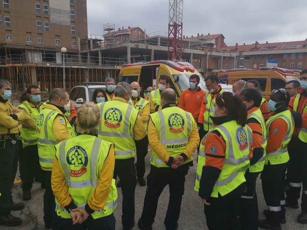 El equipo del SAMUR ya trabaja en Soria El equipo del SAMUR ya trabaja en Soria