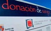 Donación de sangre en Instituto de Ciencias de la Salud