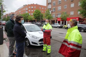 La Diputación agradece ayuda sanitaria a alcalde de Madrid