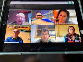 Primera reunión telemática en la historia de la Diputación Primera reunión telemática en la historia de la Diputación