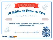 Un diploma para los niños por buen comportamiento