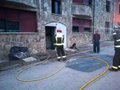 Incendio en la cocina de una vivienda de Cabrejas del Pinar