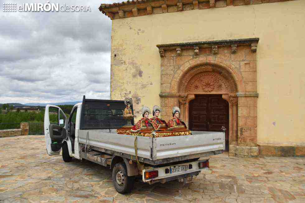 Garray cumple con la tradición en los santos mártires