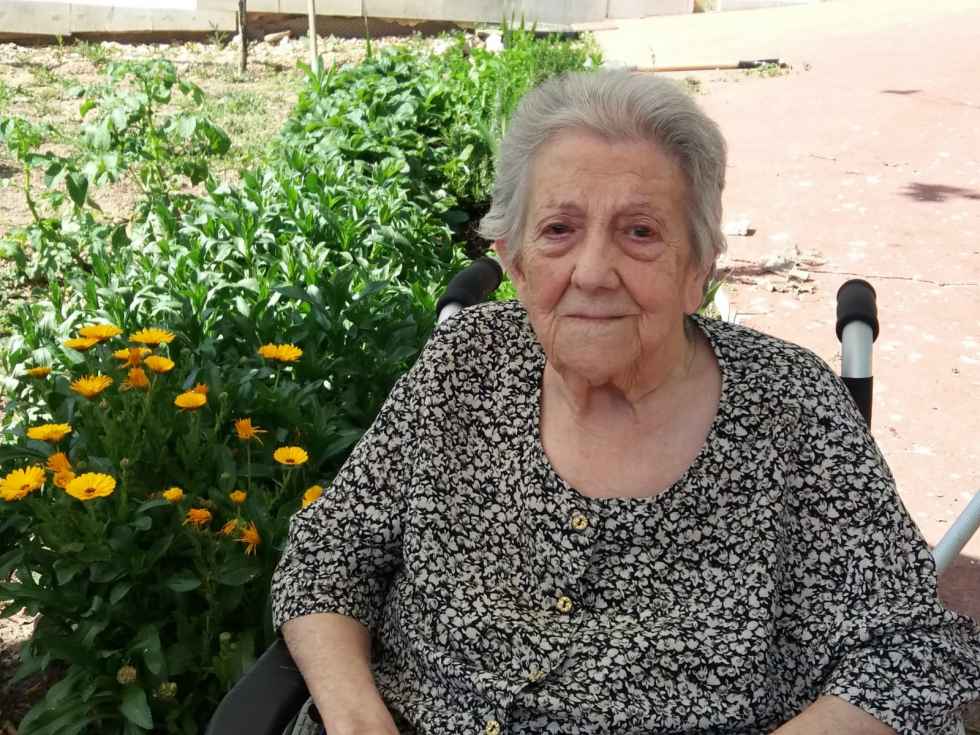 Magdalena Moreno, una centenaria madrileña en Soria