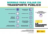 Recomendaciones y medidas para usuarios del transporte público