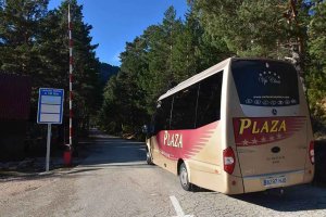 Se inician las obras del aparcamiento de la Laguna Negra