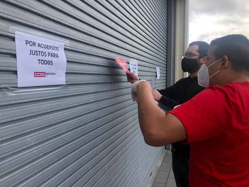 Huelga en Lidl para exigir medidas de seguridad Huelga en Lidl para exigir medidas de seguridad