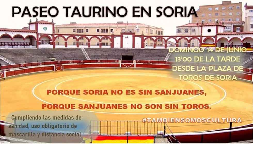Paseo taurino para defender la tauromaquía Paseo taurino para defender la tauromaquía