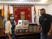 La Comunidad de Villa y Tierra reparte material sanitario La Comunidad de Villa y Tierra reparte material sanitario